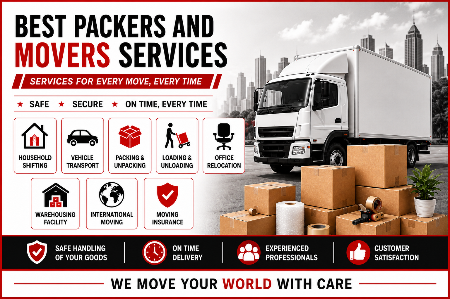 Best Packers and Movers Services