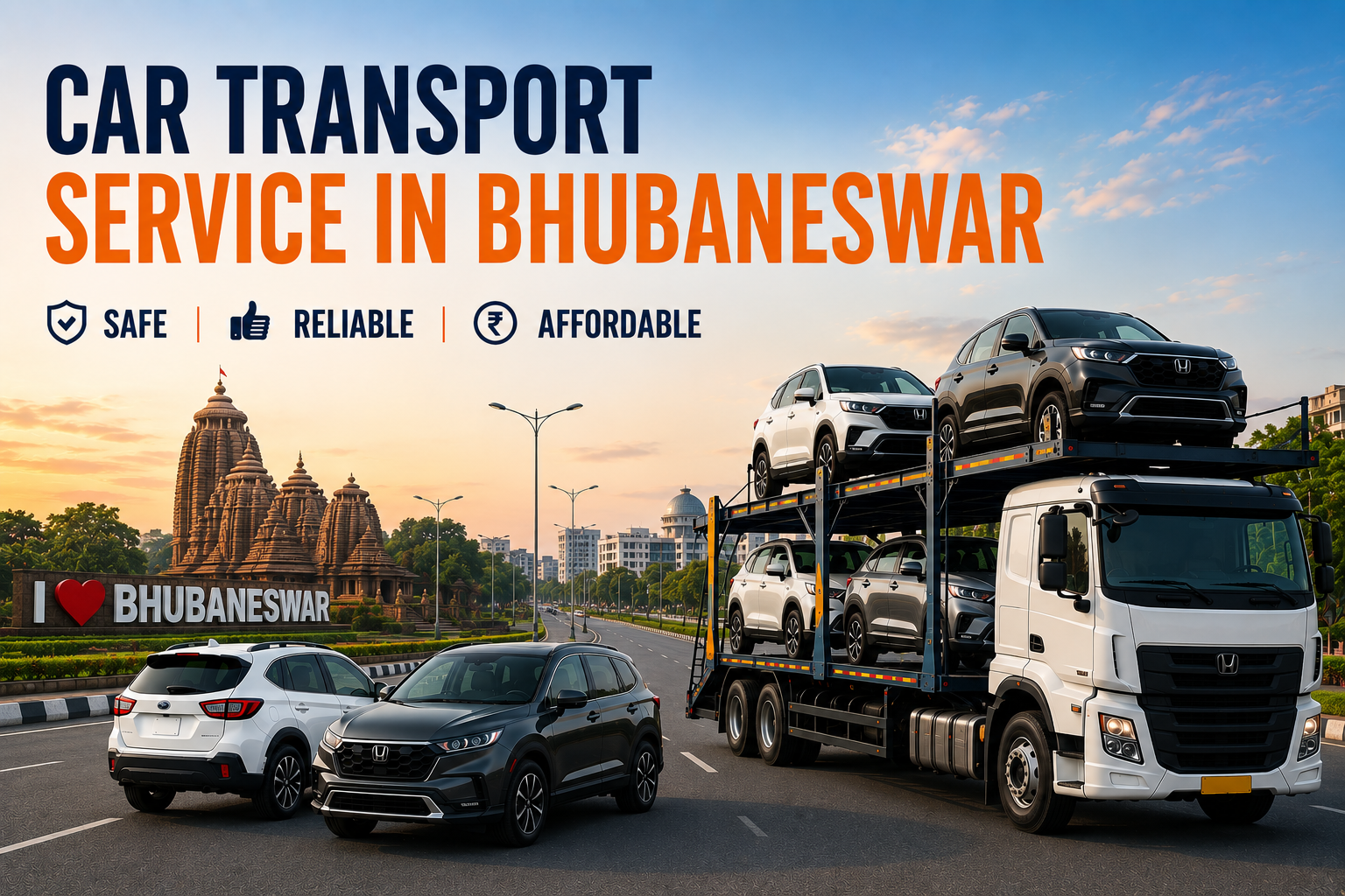 Car Transport Service in Bhubaneswar image - Car Transportation Image