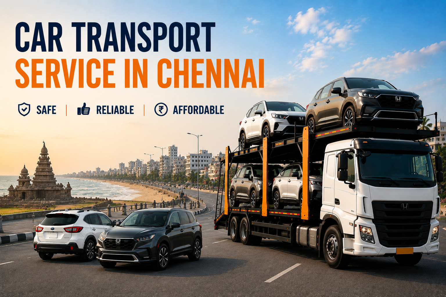 Car Transport Service in Chennai image - Car Transportation Image